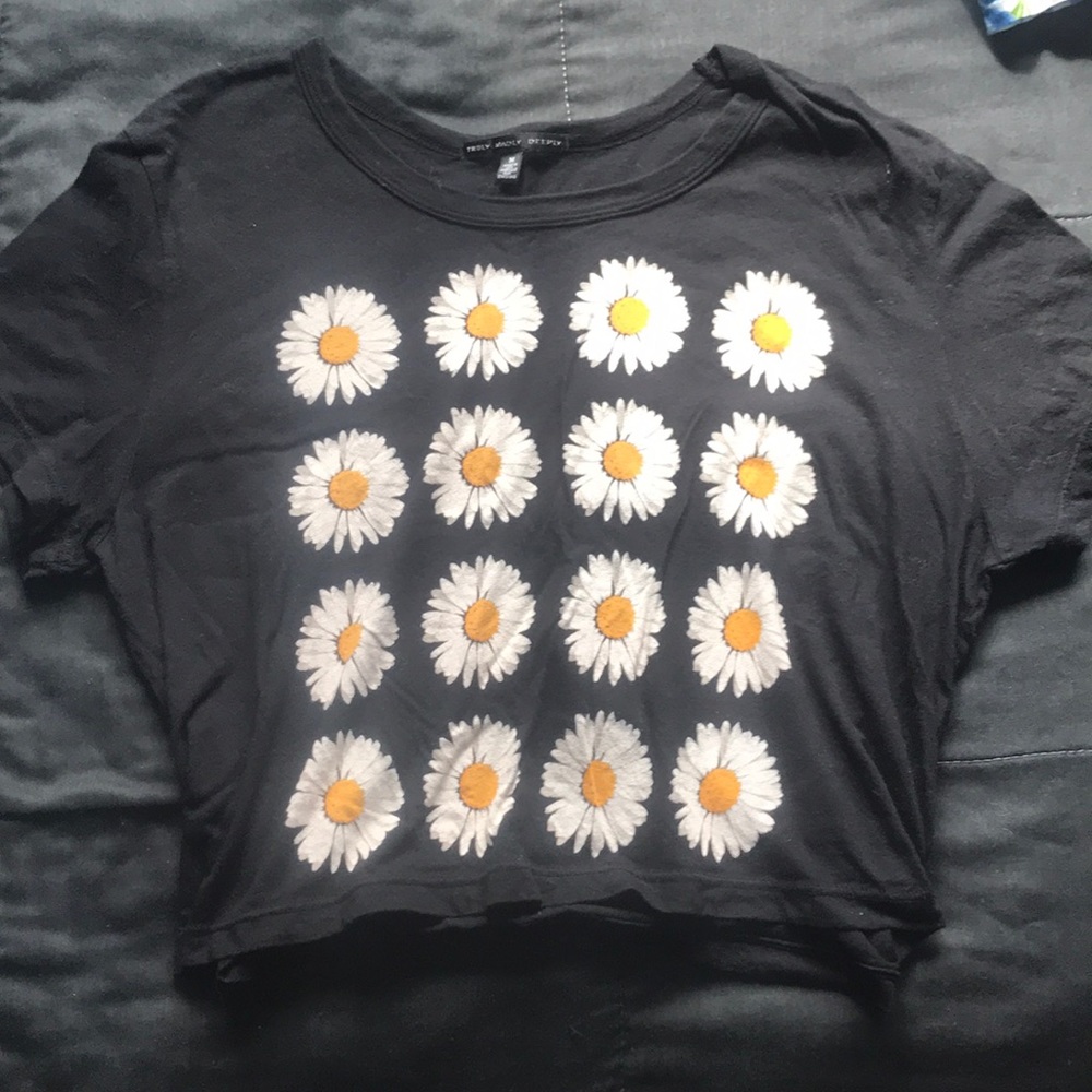 Sunflower crop top